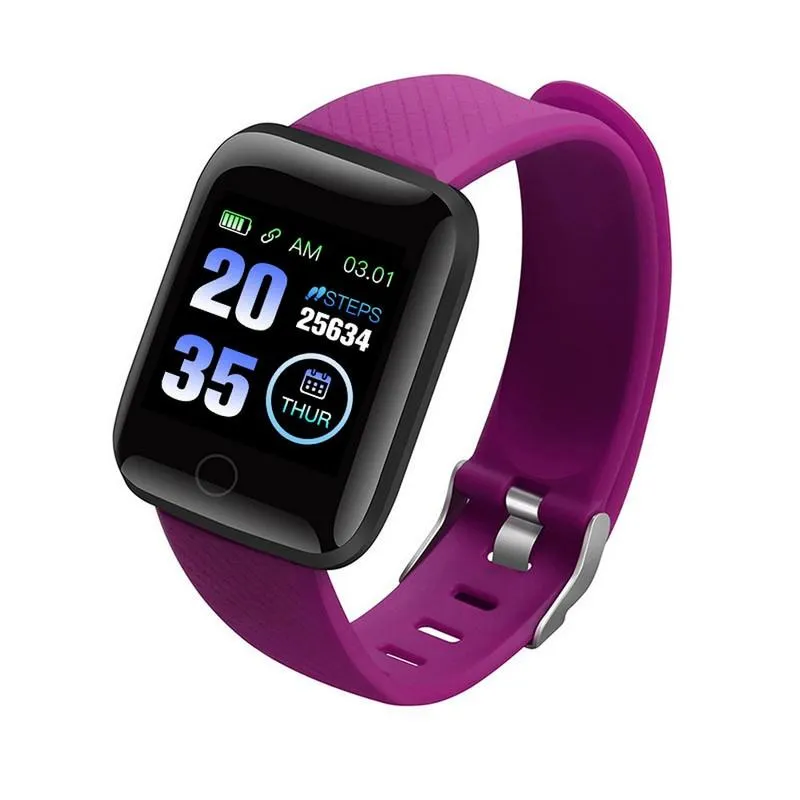 116plus 12 In 1 Waterproof Smart Watch Sports Fitness Tracker with Heart Rate Monitor for Men and Women