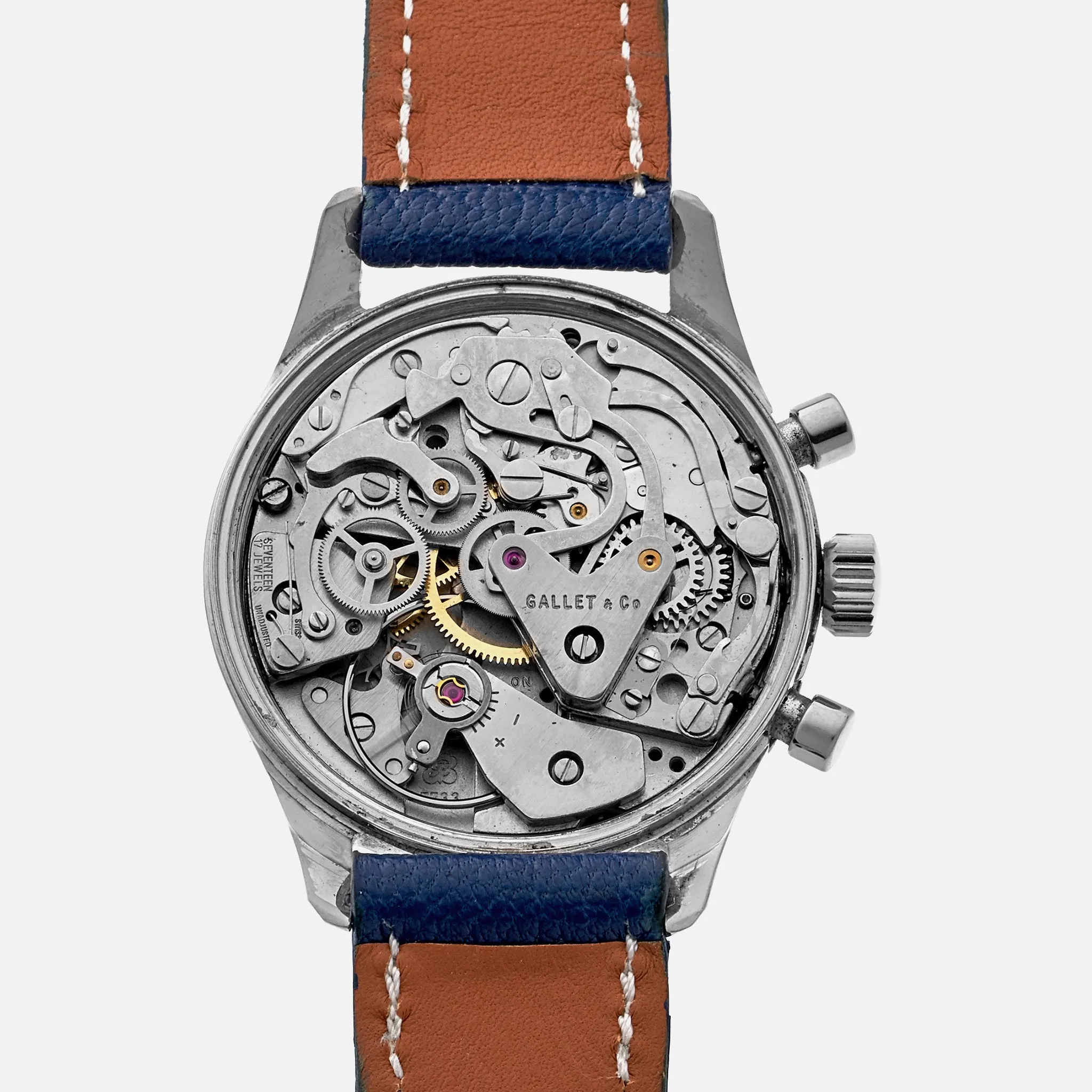 1960s Gallet MultiChron Yachting 'Big Eye' Chronograph