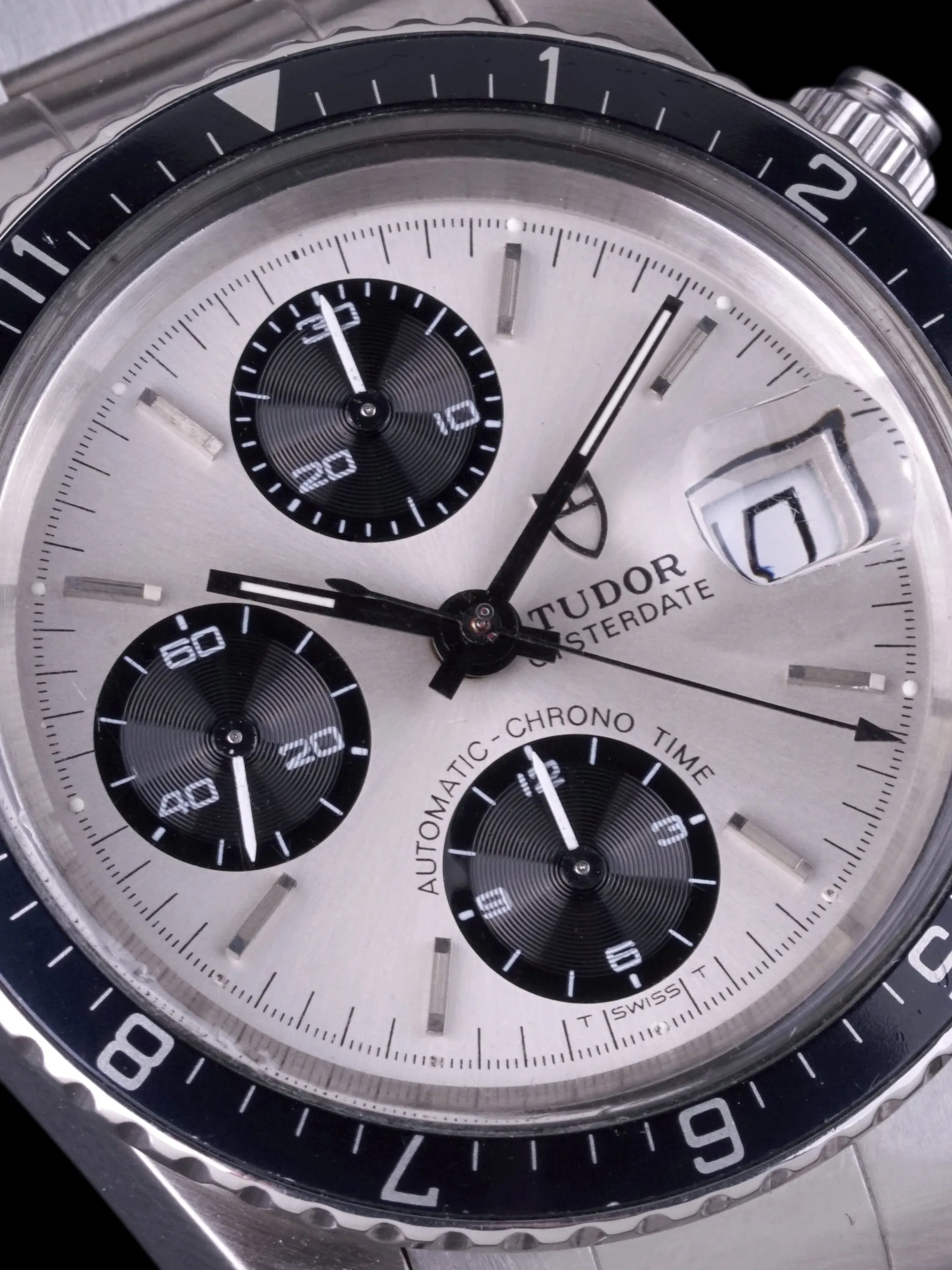 1990 Tudor Big Block Chronograph (Ref. 79170) Silver Dial