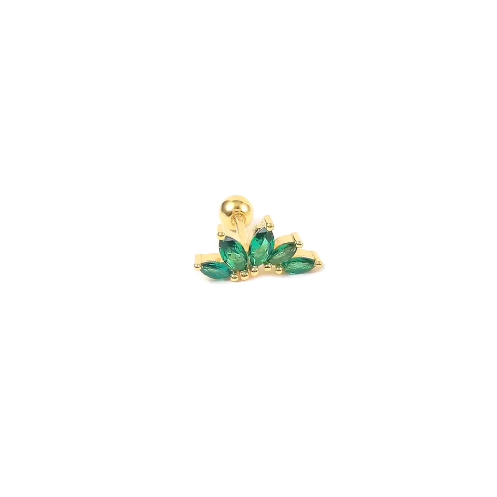 5 Graduated Marquise Piercing Stud Earring
