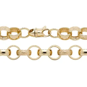 9CT GOLD CAST BELCHER CHAIN