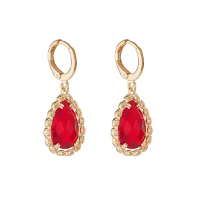 Adeline Ruby Earrings