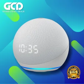 Amazon Echo Dot 4th Generation with Clock