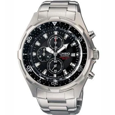 Analog Chrono Resin Band Watch