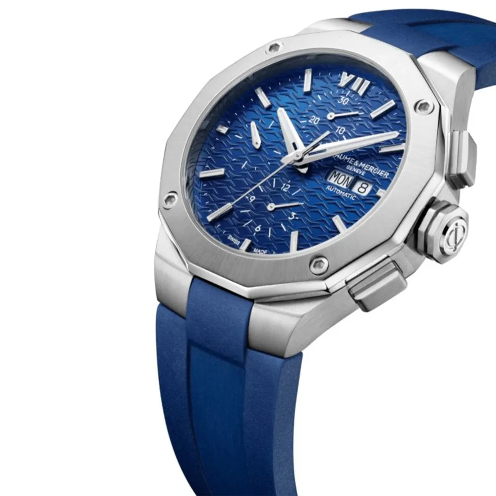 Baume & Mercier Men's Blue Riviera Watch 10623