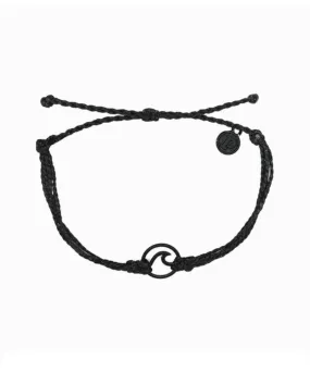 Black Wave Black Bracelet