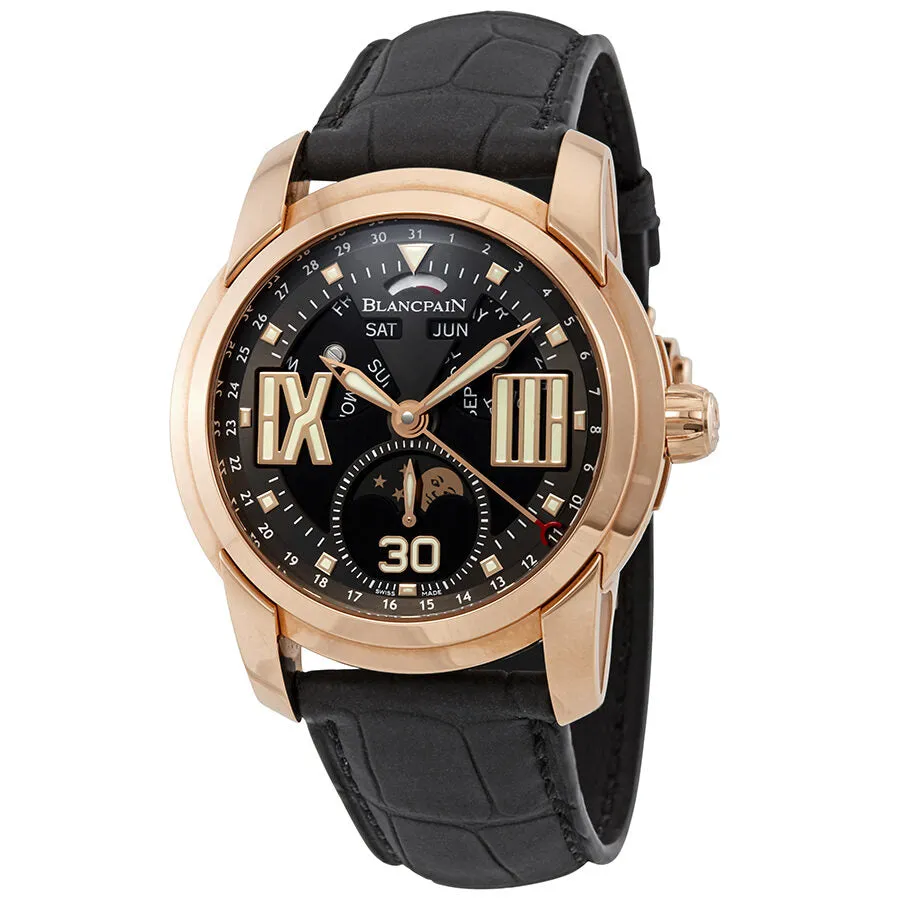 Blancpain L-Evolution 18kt Rose Gold Moonphase Automatic 8 Days Men's Watch 8866-3630-53B