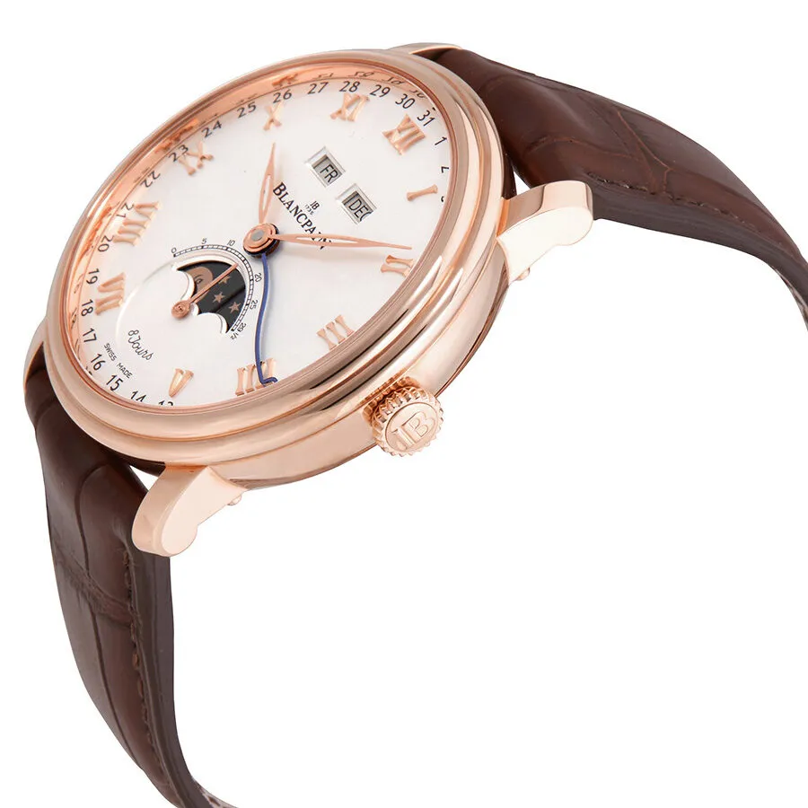 Blancpain Villeret Complete Calendar 8 Days Men's Watch 6639-3642-55B
