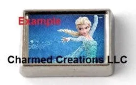 Blank DIY Rectangle Photo Floating Charms