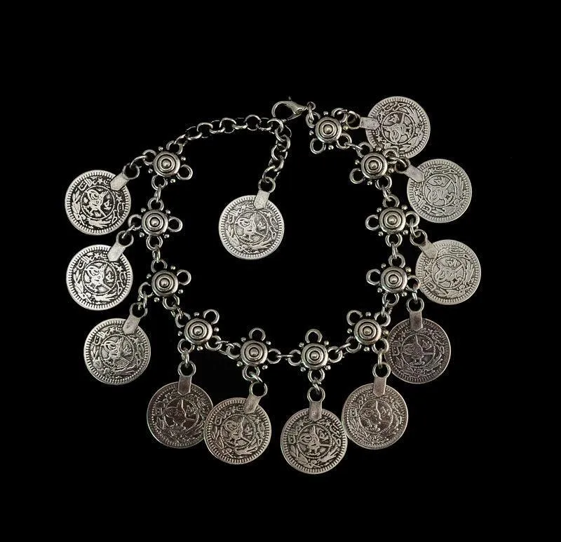 BohoLux Tassel Anklet