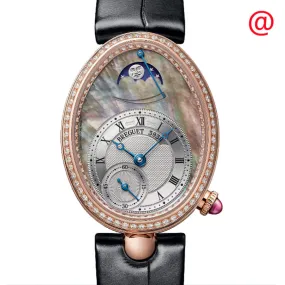 Breguet Reine de Naples Automatic Diamond Silver Dial Ladies Watch 8908BR/5T/964D00D