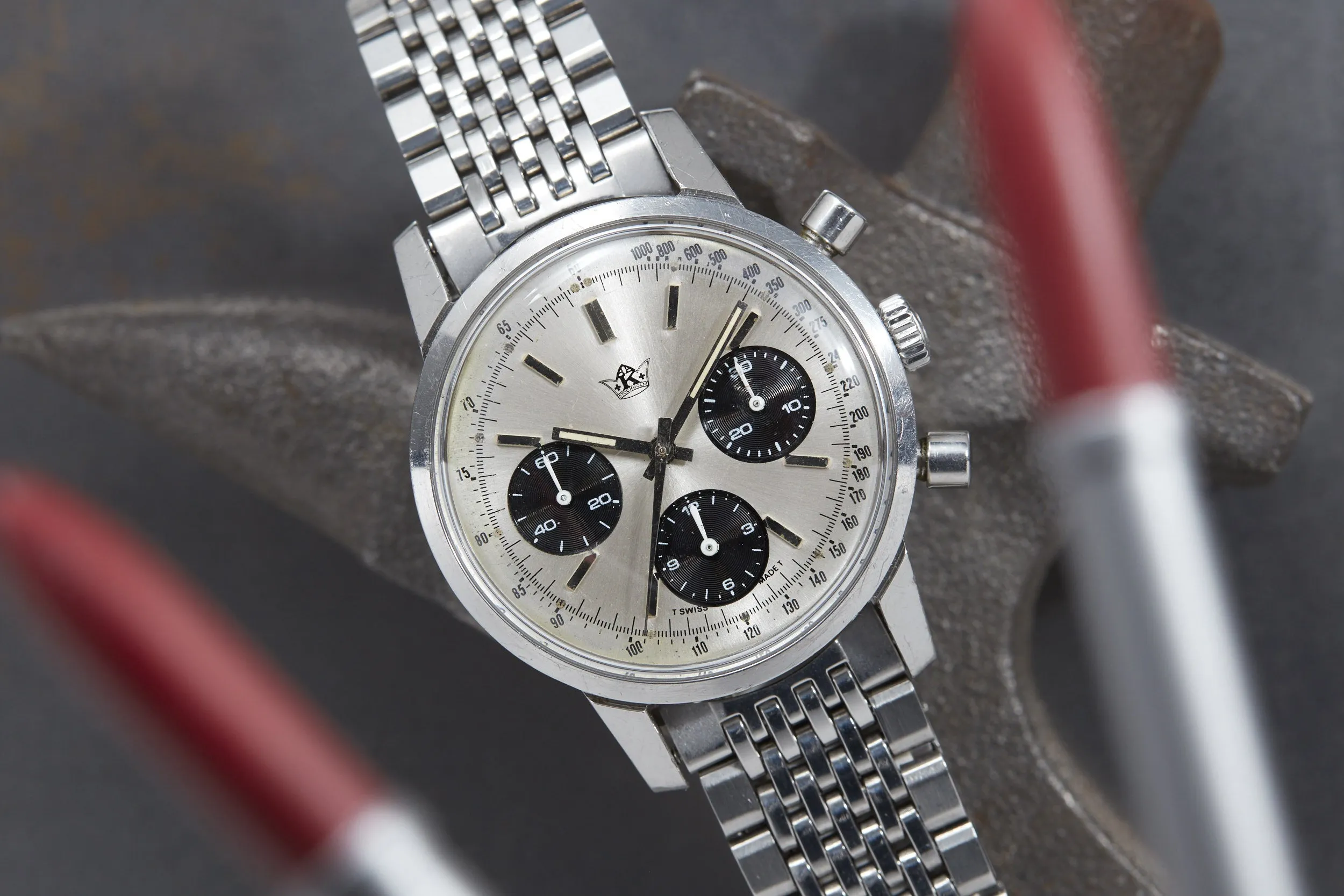 Breitling Chronograph Tillhör Televerket