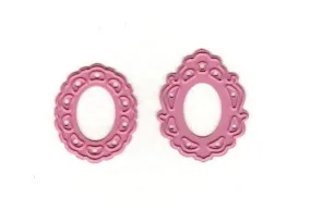 Cameo Dies - Two Vintage Oval Frames