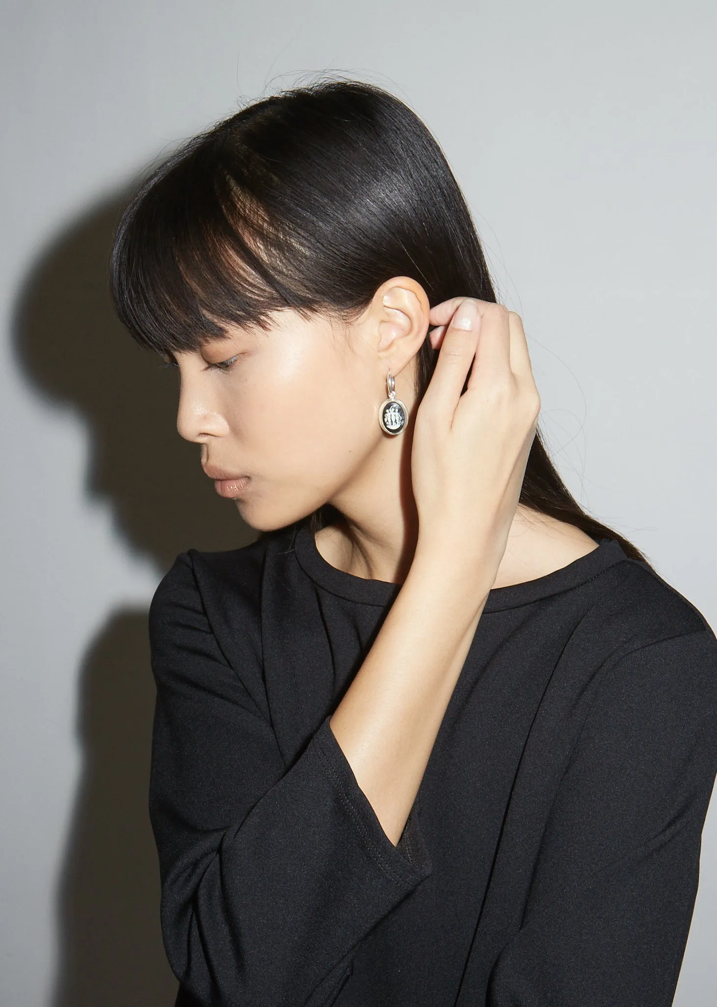 Cameo Earrings