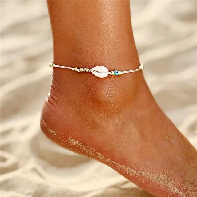 Colorful Bead Anklets
