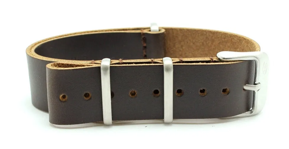 CWC WAXY LEATHER WATCH STRAP