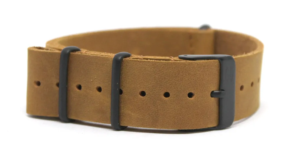CWC WAXY LEATHER WATCH STRAP