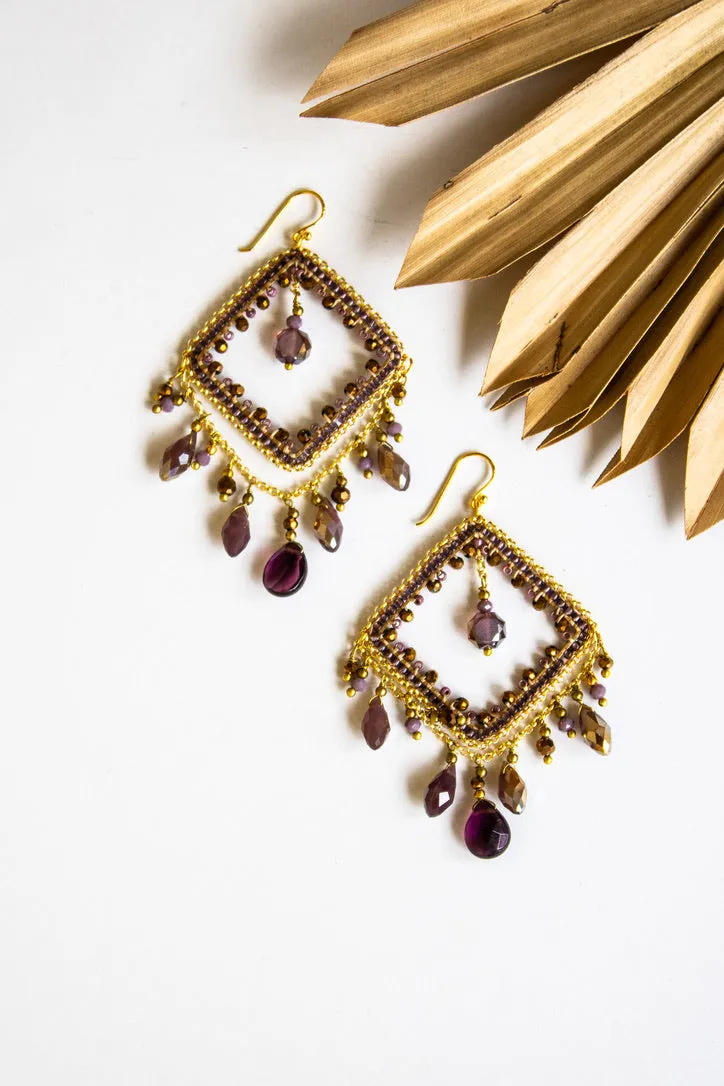 Diamond Daze Thai Crystal Earrings