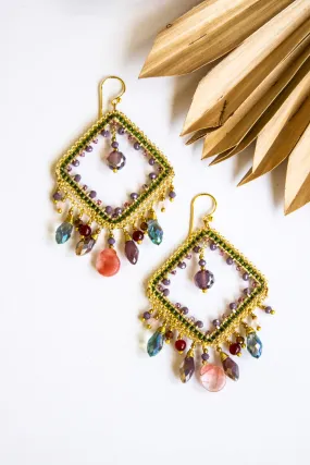 Diamond Daze Thai Crystal Earrings