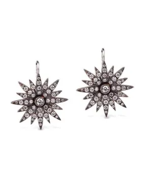 Diamond Starburst Earrings