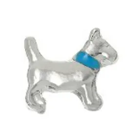 Dog Floating Charm for Glass Living Memory Locket Pendant