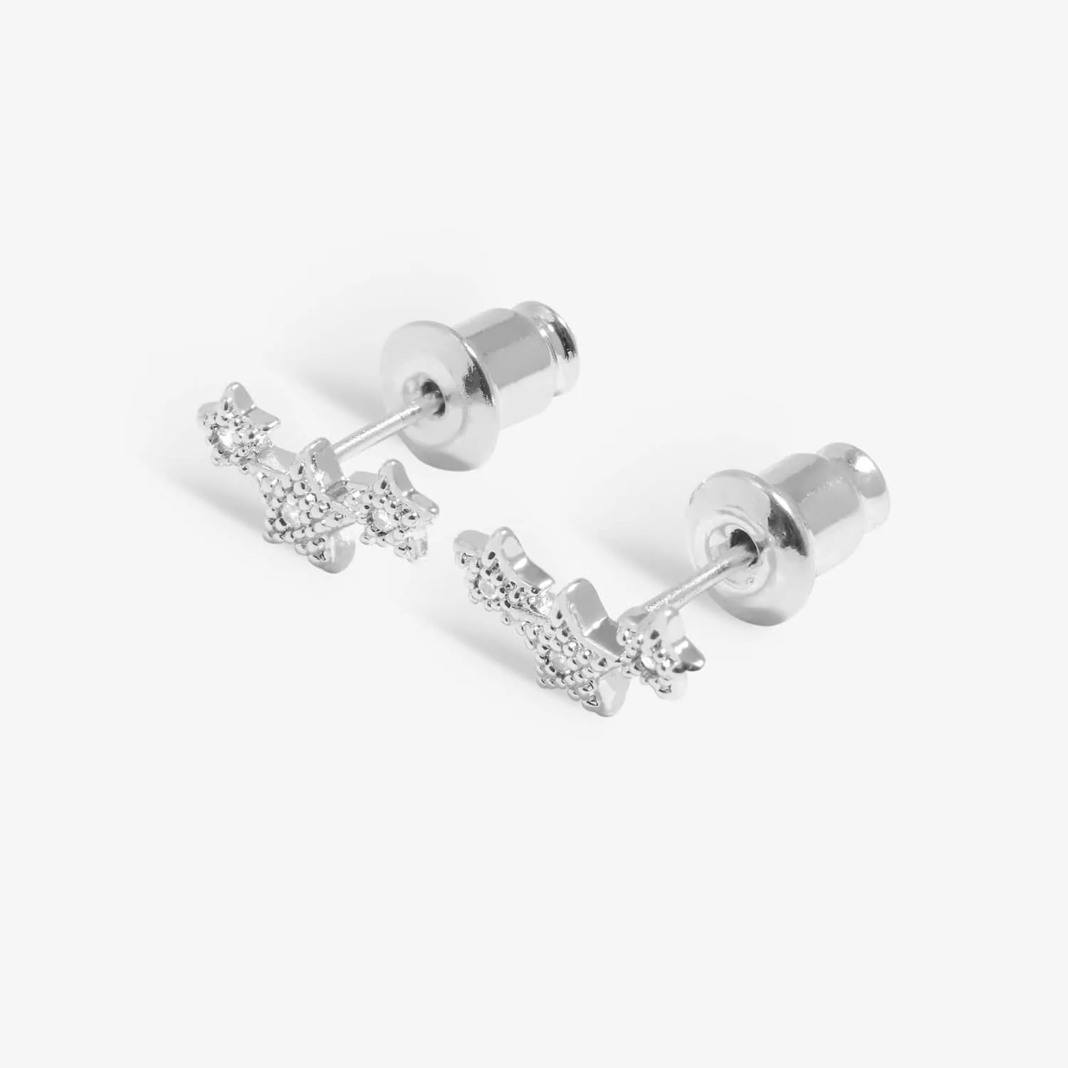 Earring Bauble Merry Christmas Stud Silver Plated Earrings 7688