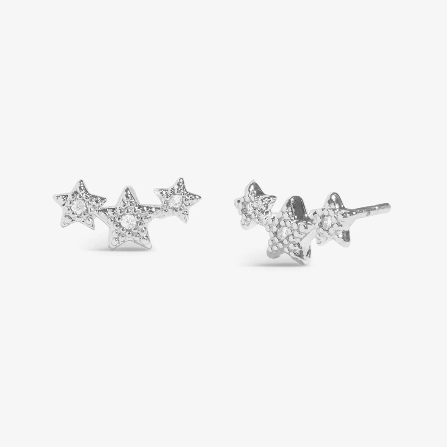 Earring Bauble Merry Christmas Stud Silver Plated Earrings 7688
