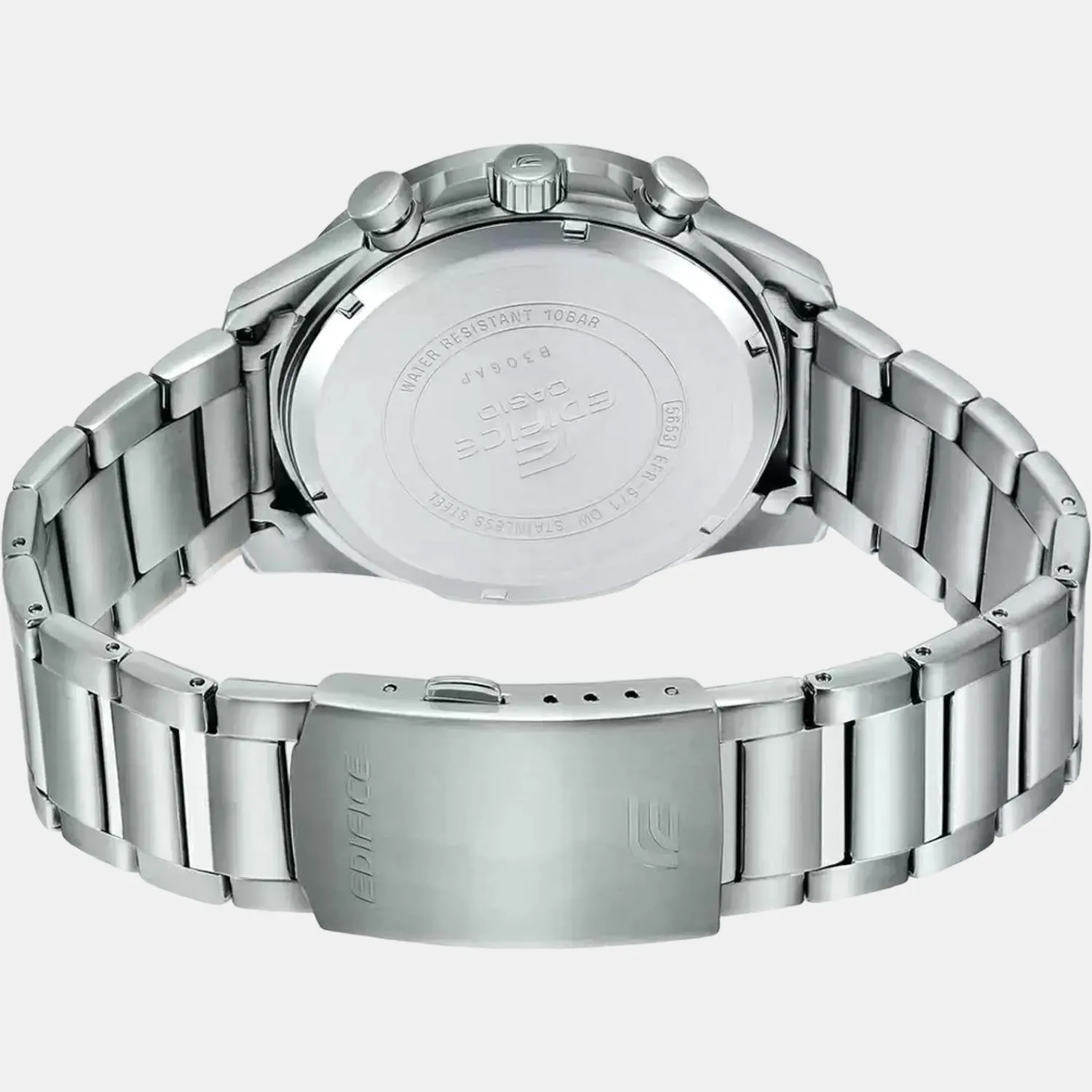 Edifice Men's Stainless Steel Chronograph Watch ED516 - EFR-571MD-8AVUDF
