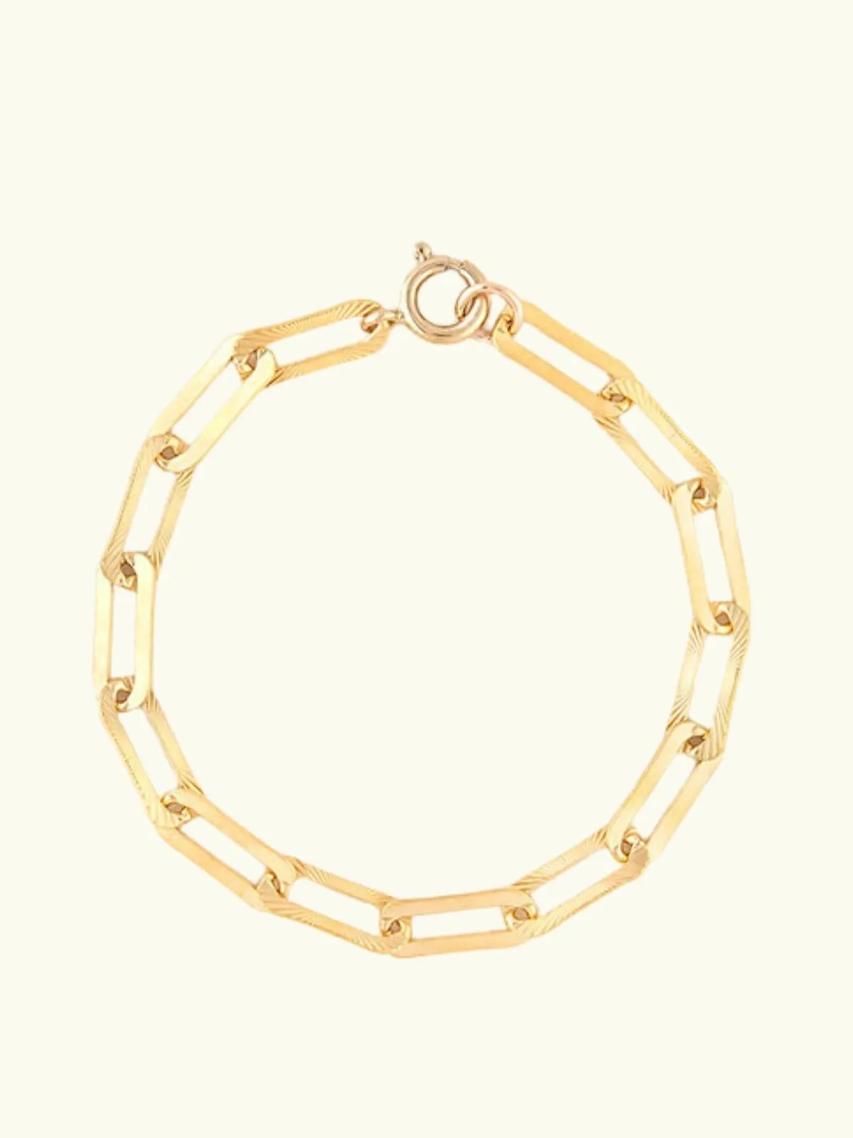 Etched Chain Bracelet