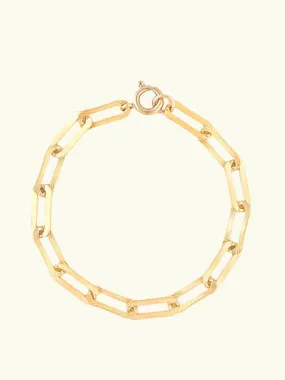 Etched Chain Bracelet