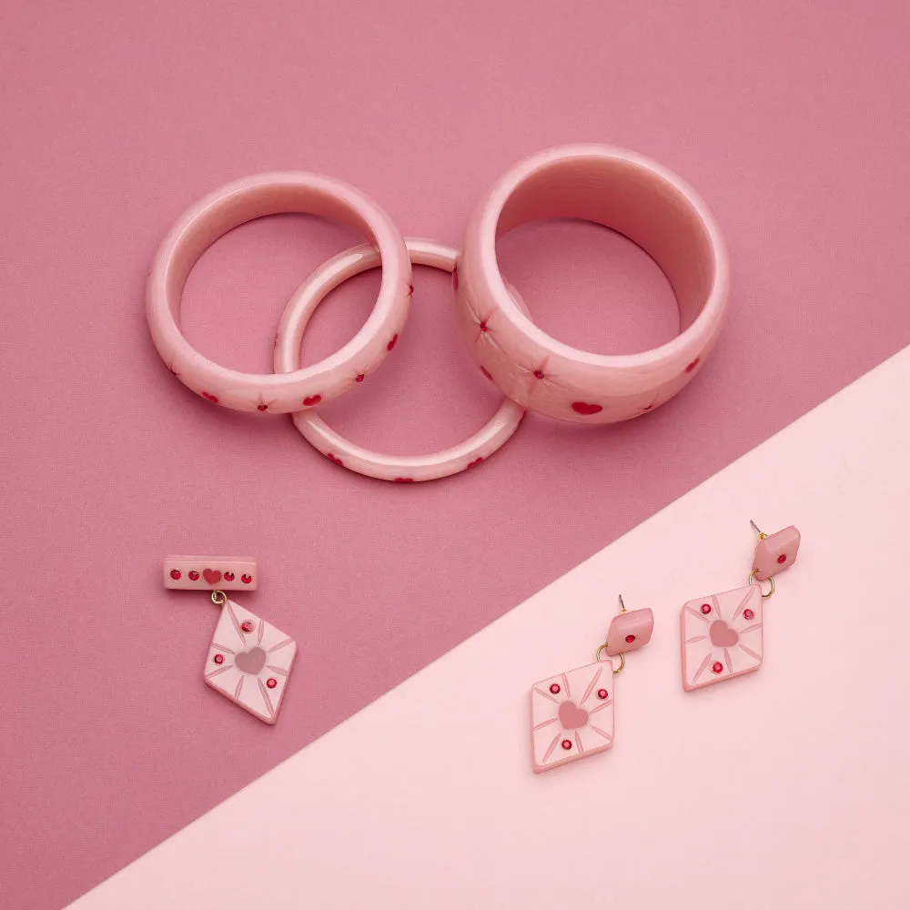 Extra Wide Sweetheart Starburst Duchess Bangle