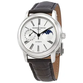 Frederique Constant Classic Moonphase Automatic Silver Dial Men's Watch FC-712MS4H6
