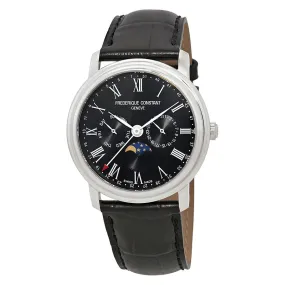 Frederique Constant Classics Moonphase Black Dial Men's Watch FC-270BR4P6