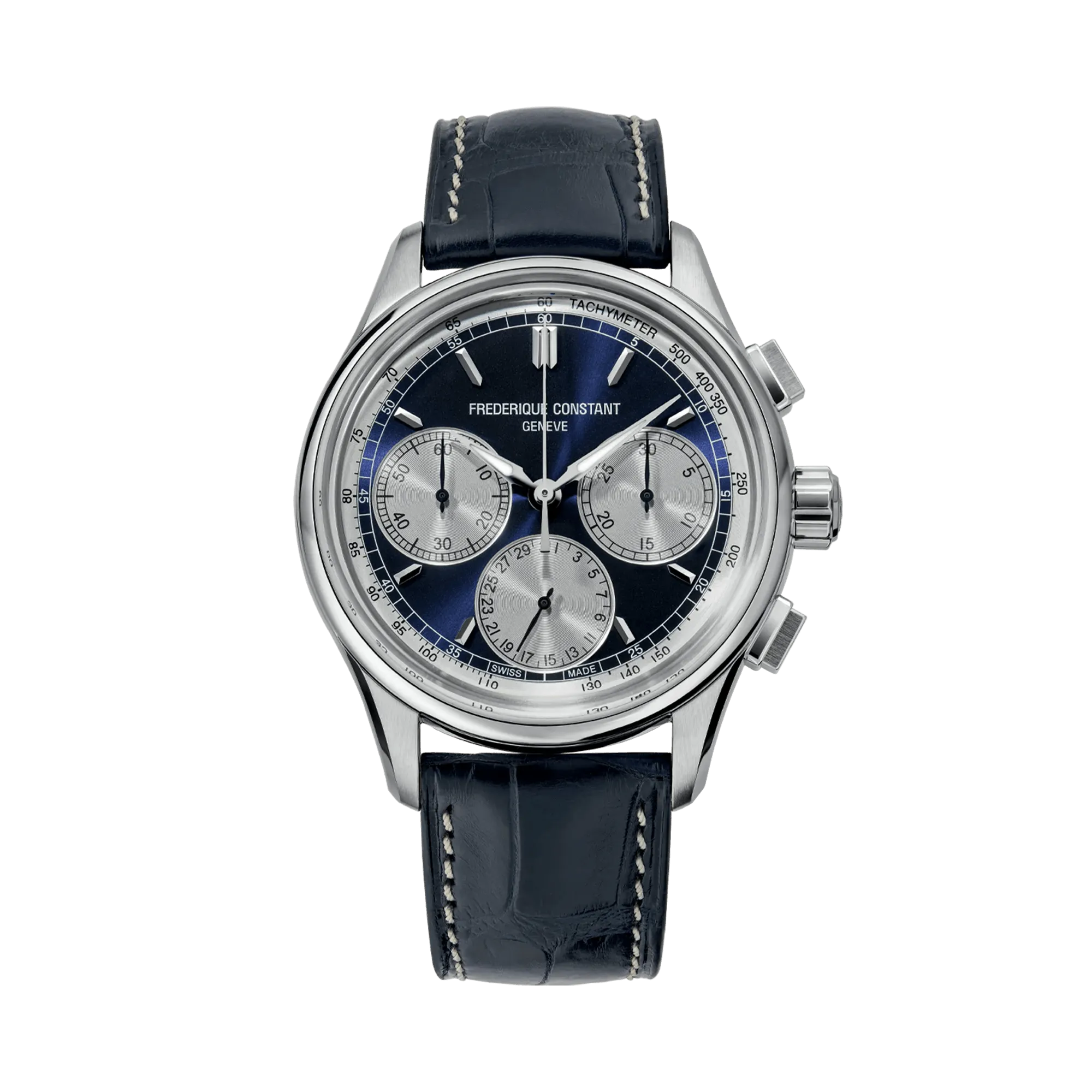 Frederique Constant Men's 42mm Stainless Steel Automatic Watch FC-760NS4H6