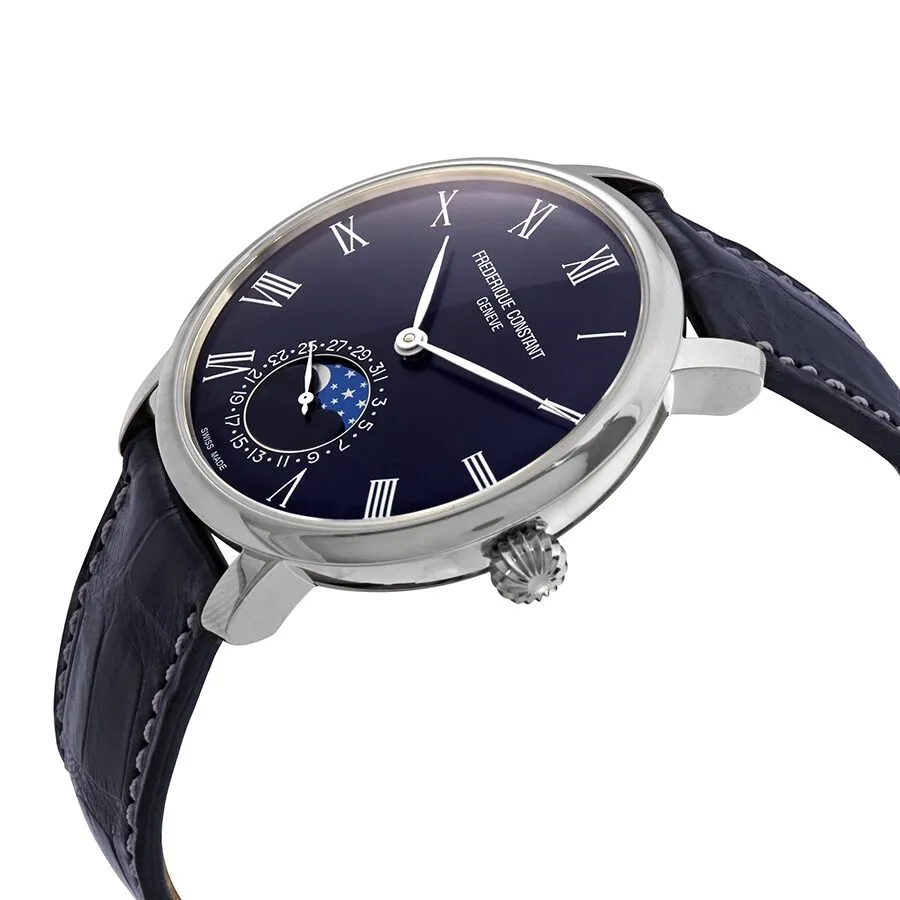 Frederique Constant Slimline Moonphase Automatic Men's Watch FC-705NR4S6