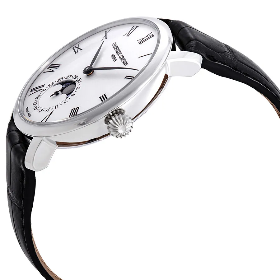 Frederique Constant Slimline Moonphase Automatic Men's Watch FC-705WR4S6