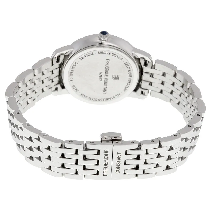 Frederique Constant Slimline Moonphase Blue Dial Ladies Watch FC-206ND1S26B