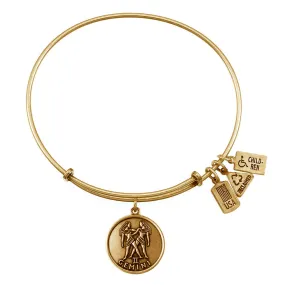 Gemini Bangle in Gold by Wind & Fire