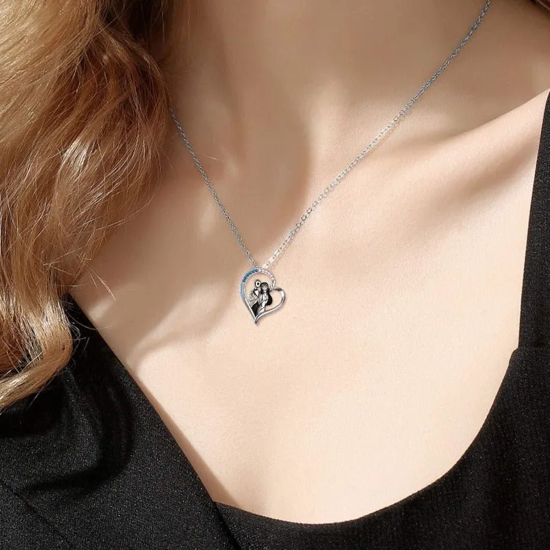 Ghost Face Doll Necklaces Pendant Gift For Girl Jewelry
