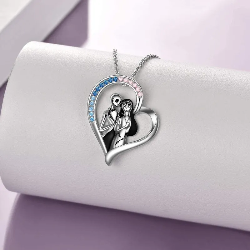 Ghost Face Doll Necklaces Pendant Gift For Girl Jewelry