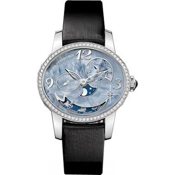 Girard Perregaux Cats Eye Annual Calendar And Zodiac Ladies Watch 80483D53A661-JK6A