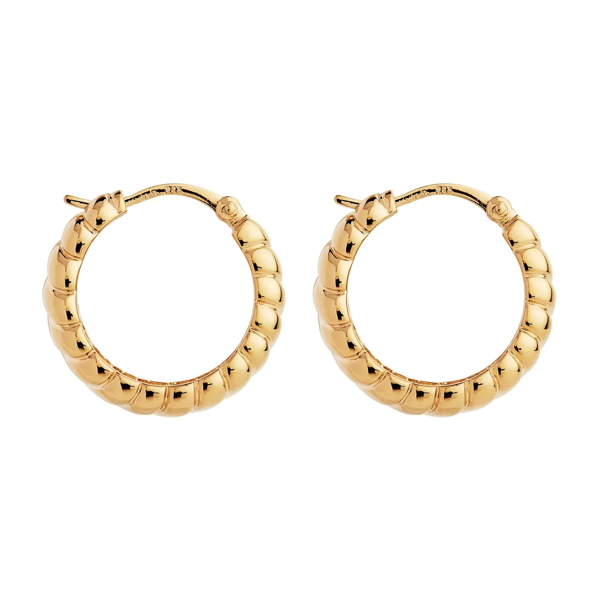 Gold Thalassa Hoop Earrings
