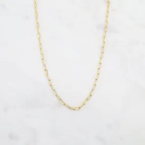 Gold Vermeil Fine Parallel Chain