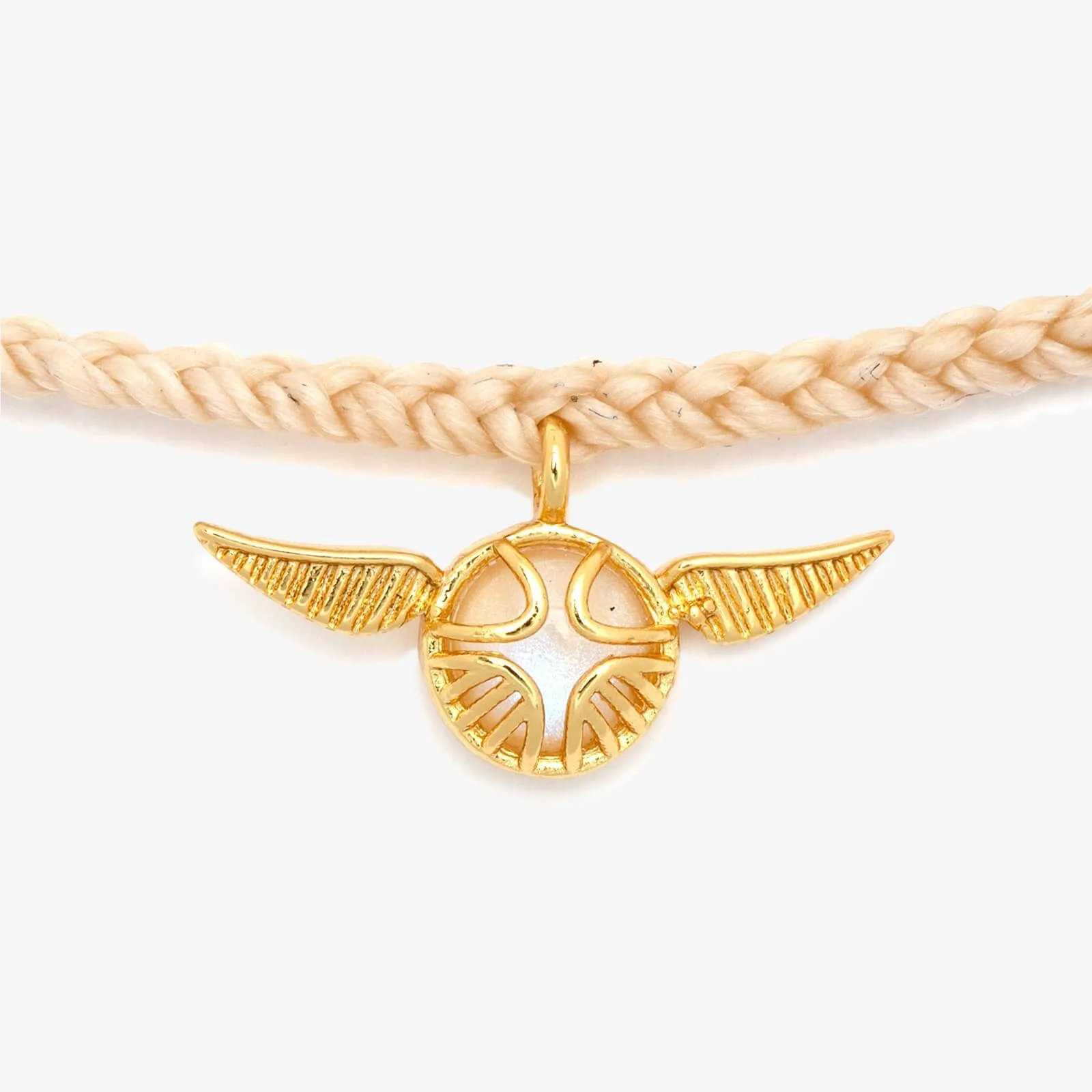 Golden Snitch Charm Bracelet