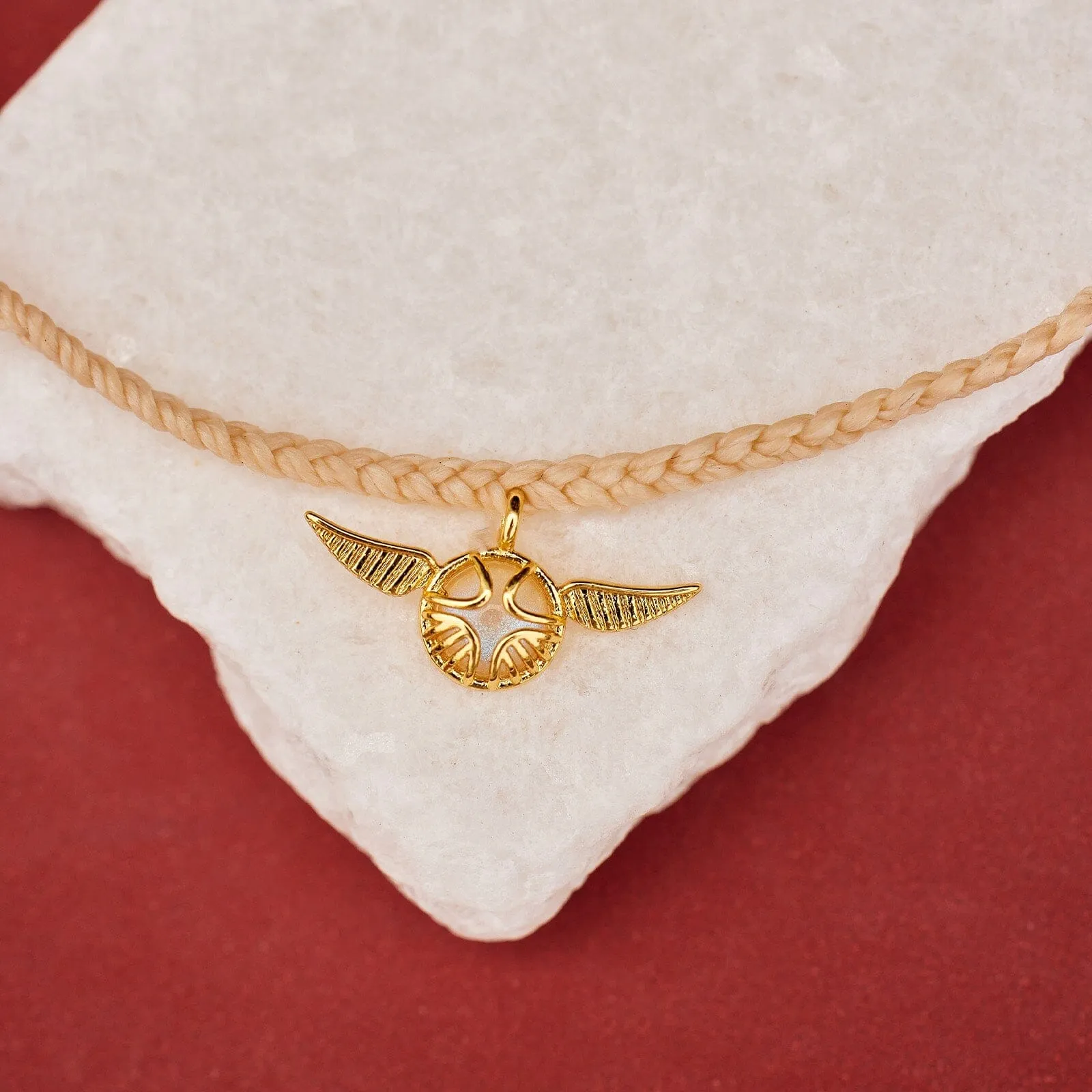 Golden Snitch Charm Bracelet