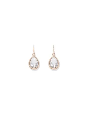 Goldie Glass Teardrop Earrings