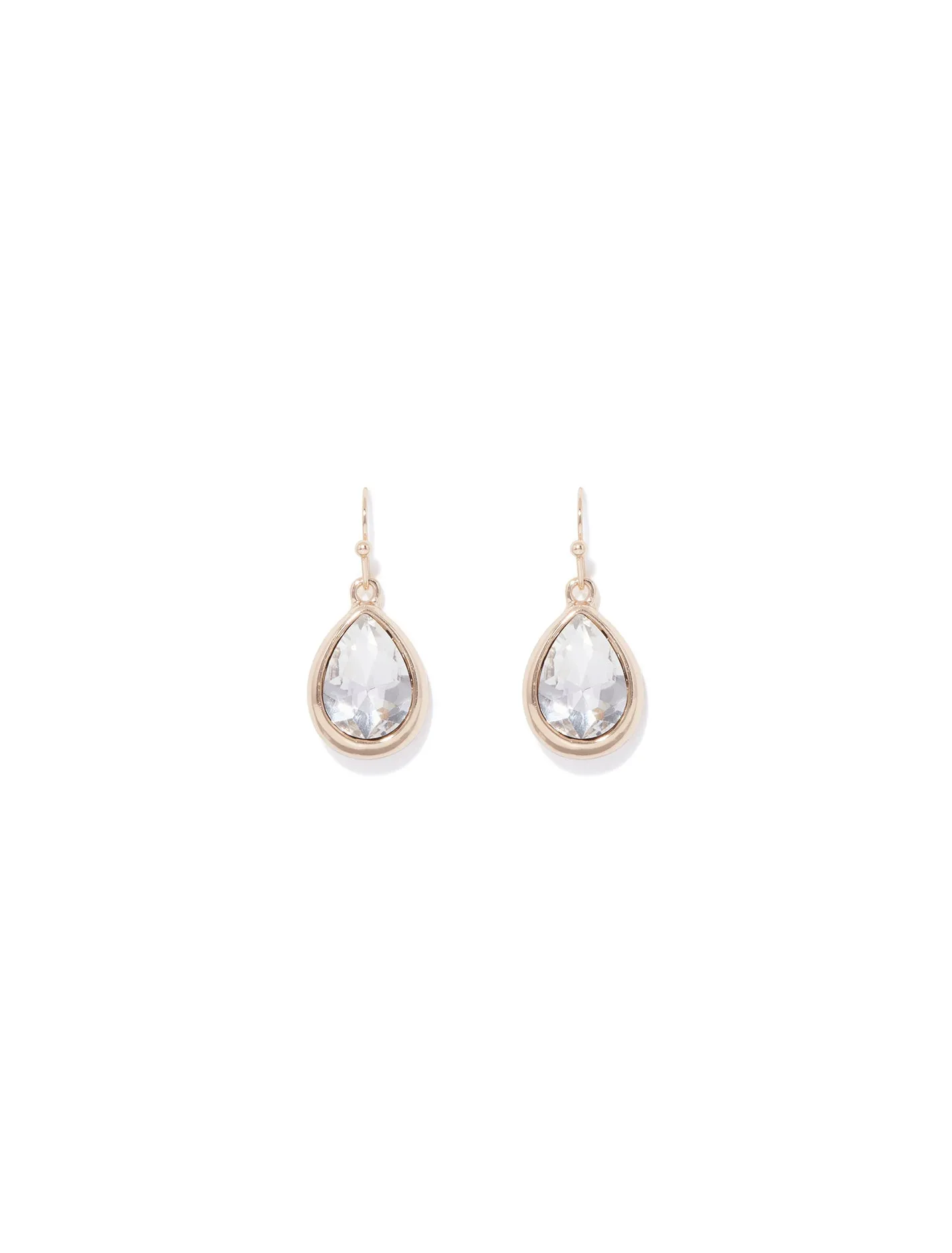 Goldie Glass Teardrop Earrings