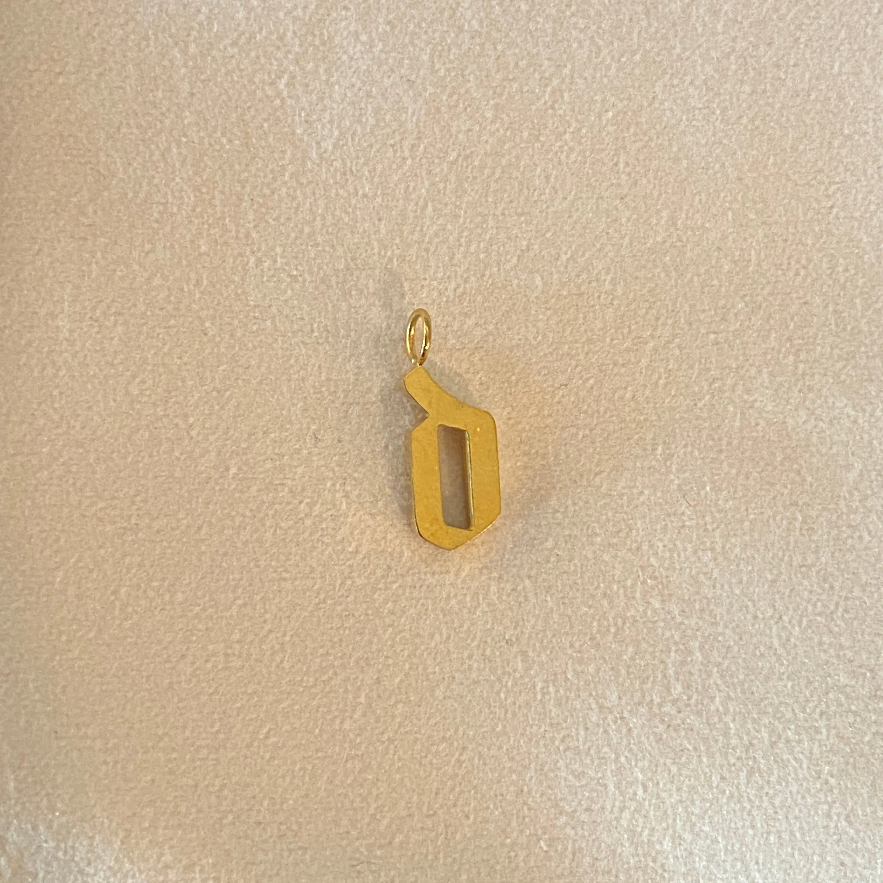 Gothic Letter Charm