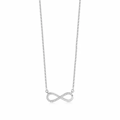 Infinity CZ Necklace