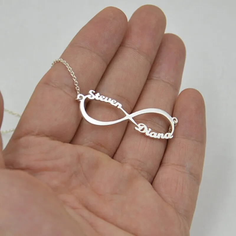 Infinity Name Personalized Necklace